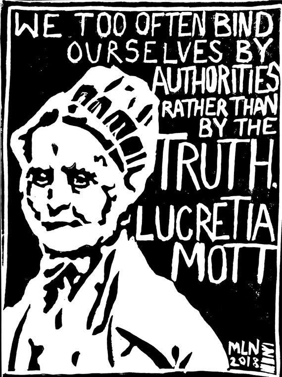 Lucretia Mott Quote